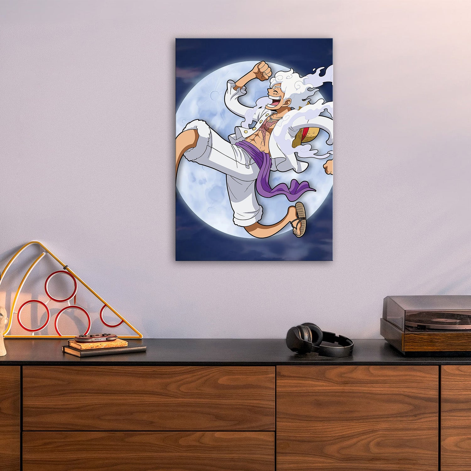 Gear 5 Moon Luffy - One Piece Metal Poster Media 5