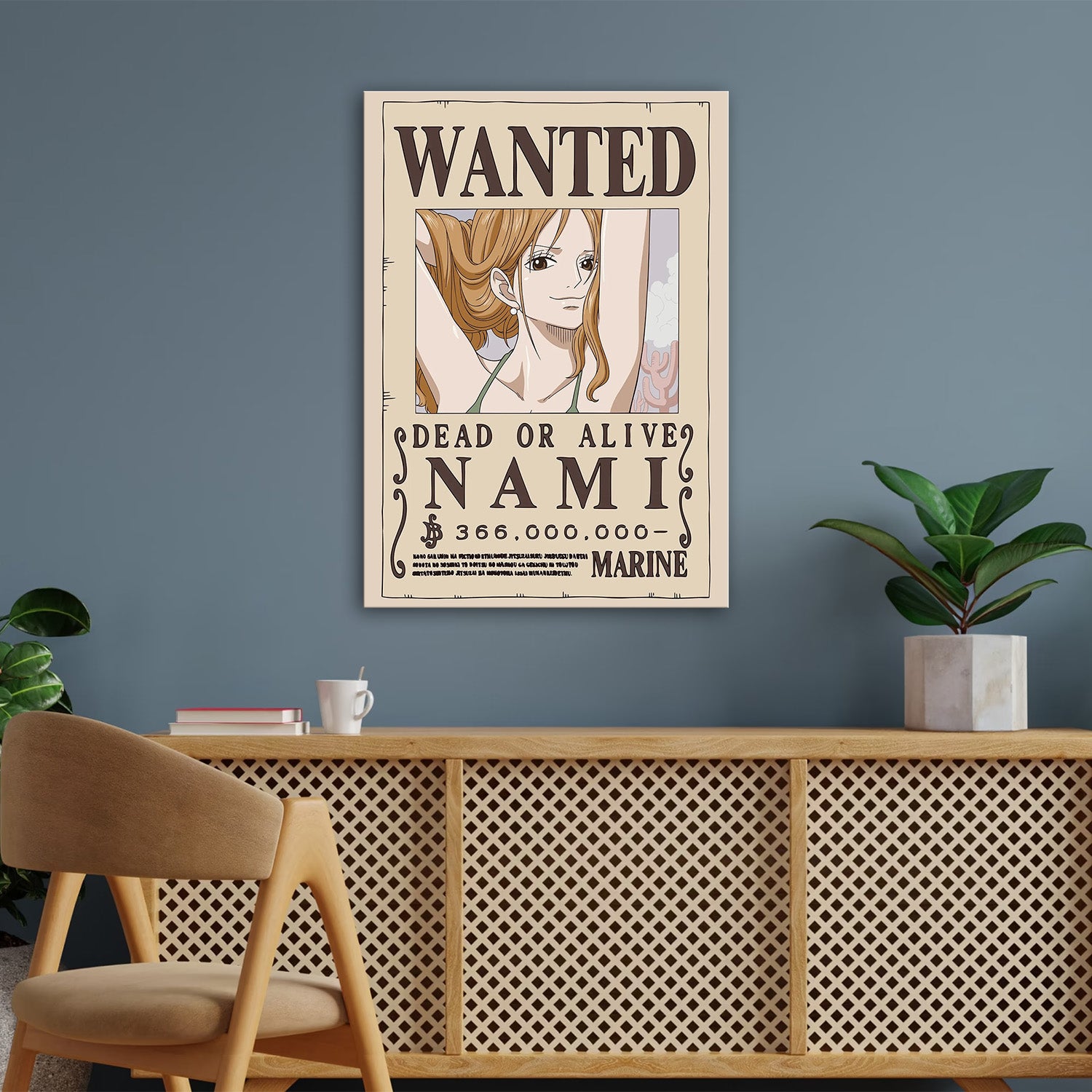 Nami Wanted after Wano - One Piece Metal Poster Media 3