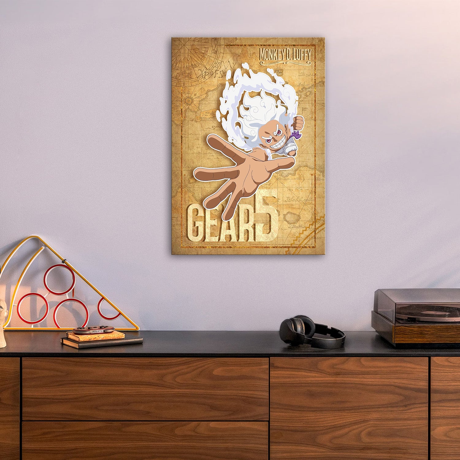Luffy Gear 5 Grab - One Piece Metal Poster Media 5
