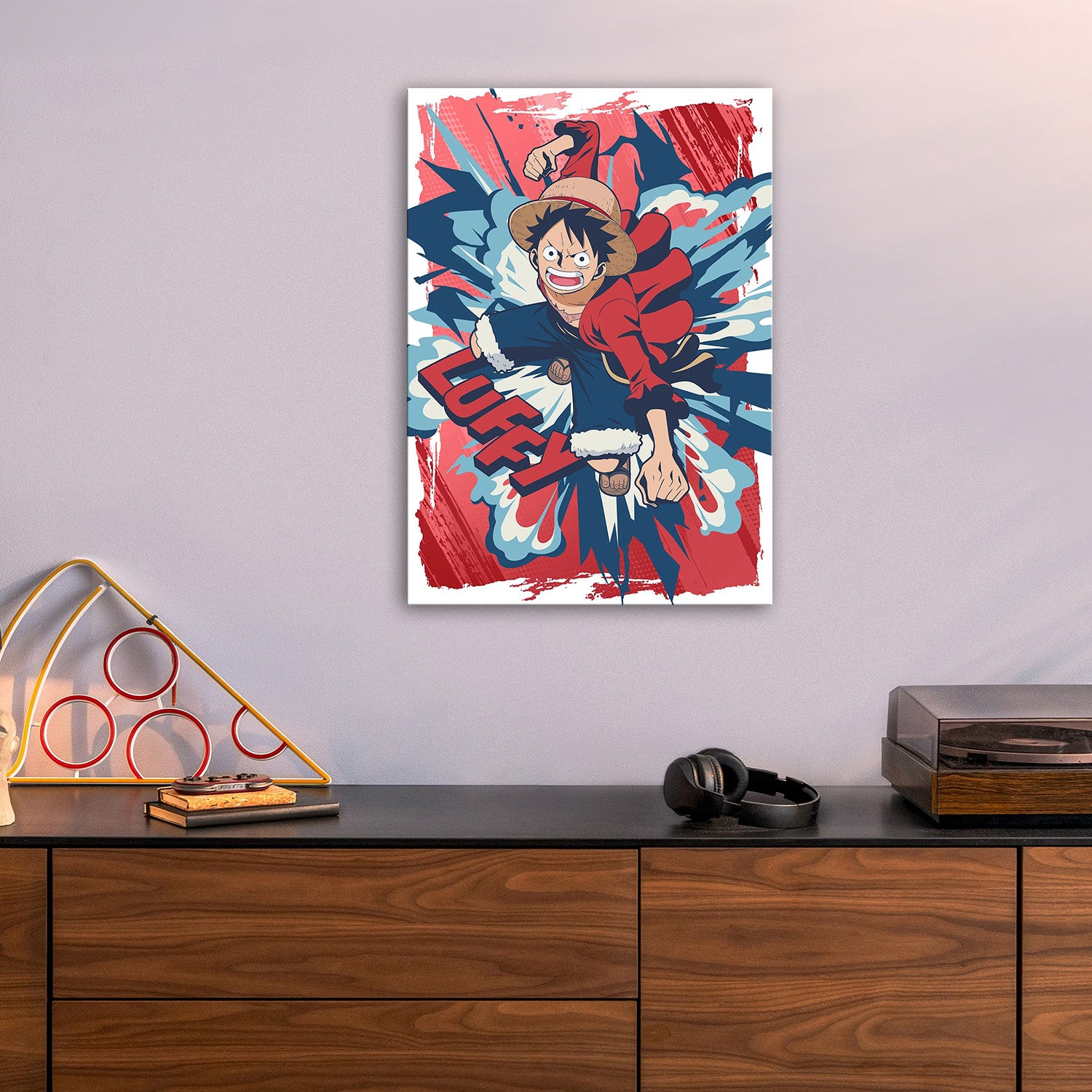 Monkey D. Luffy Effects - One Piece Metal Poster Media 5