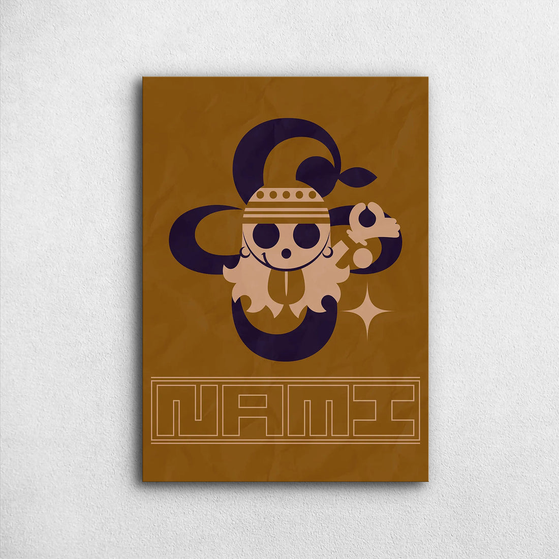 Nami Flag - One Piece Metal Poster Media 1