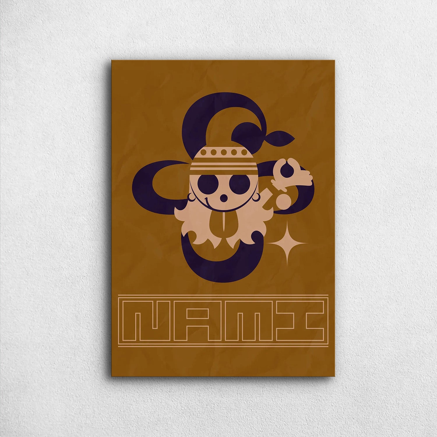 Nami Flag - One Piece Metal Poster Media 1