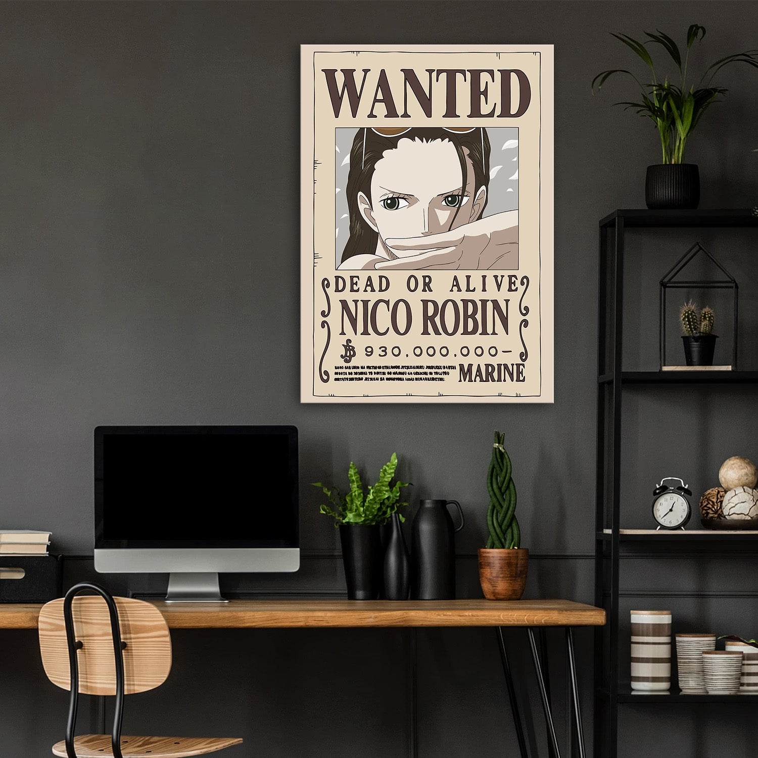 Nico Robin Wanted after Wano - One Piece Metal Poster Media 4