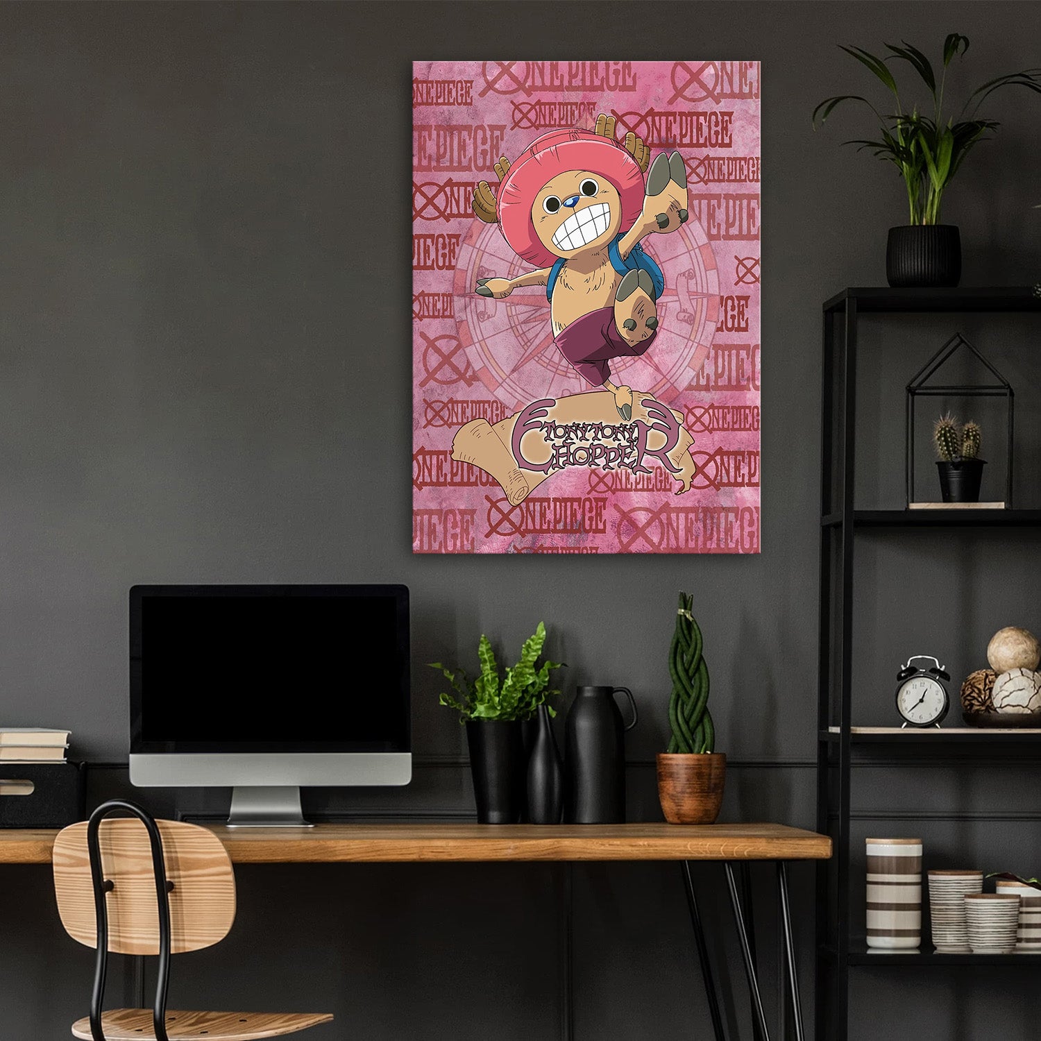 Characters Chopper One Piece Metal Poster - Anime Wall Ar