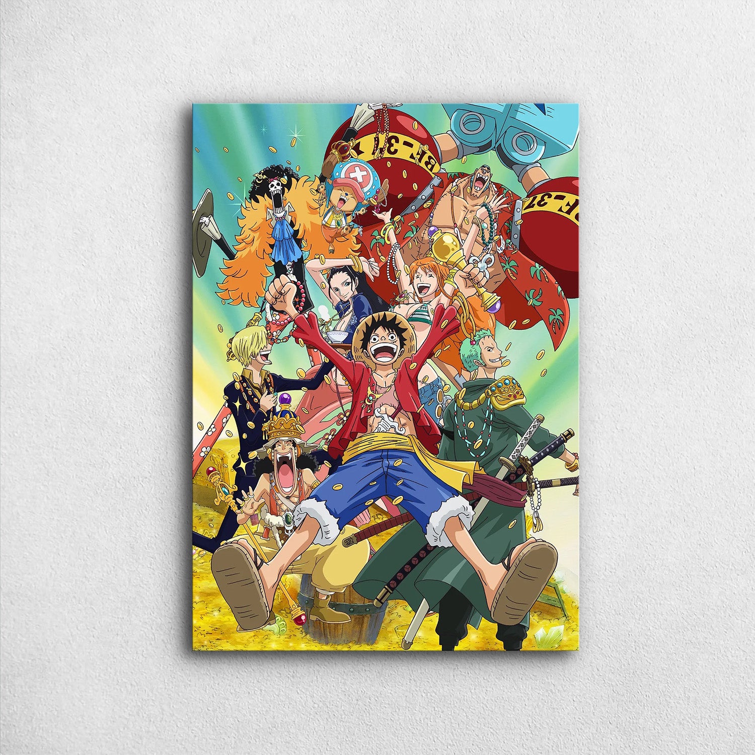 One Piece Crew_ Treasure Celebration - One Piece Metal Poster Media 1