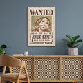 Jewelry Bonney Wanted - One Piece Metal Poster Media 3