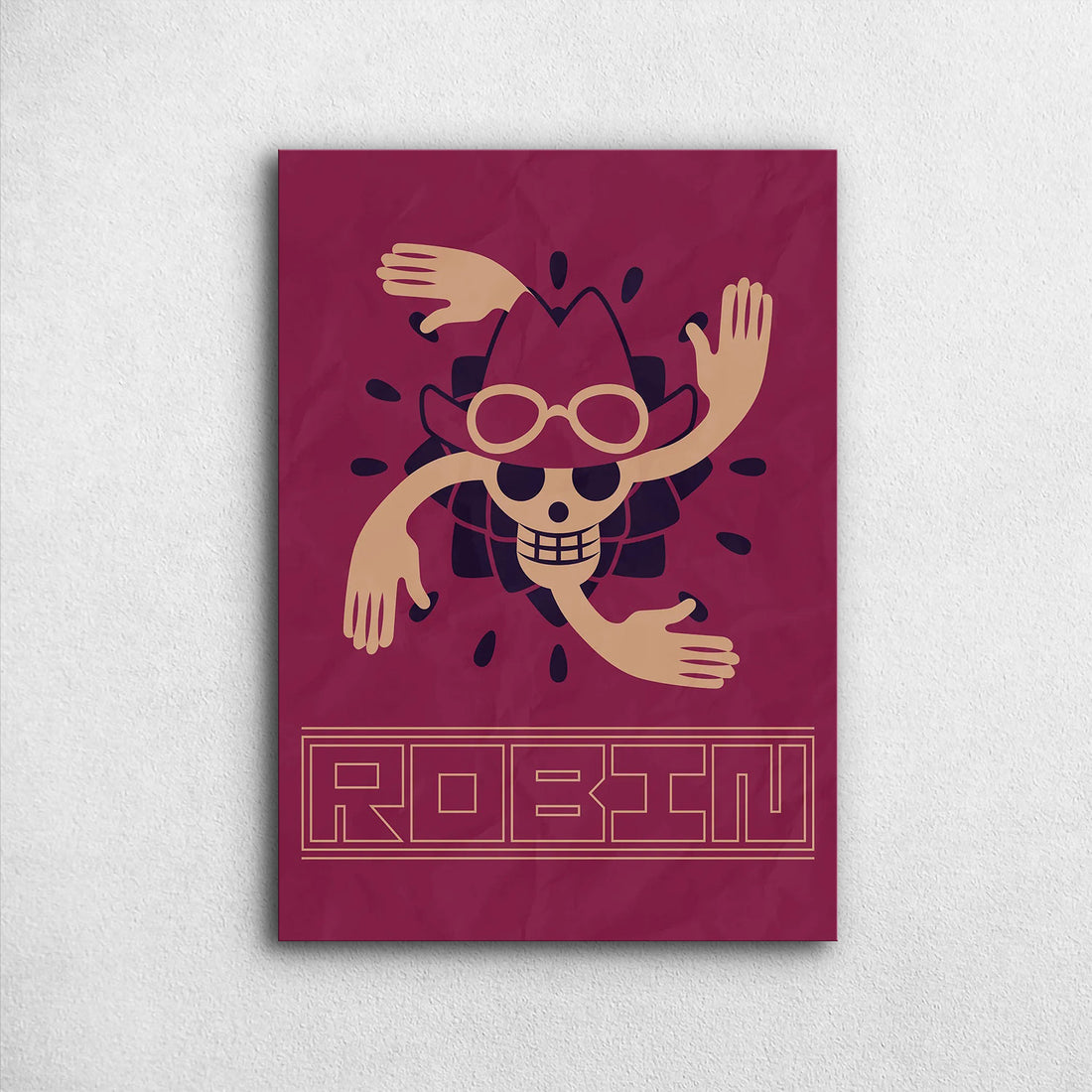 Nico Robin Flag - One Piece Metal Poster Media 1