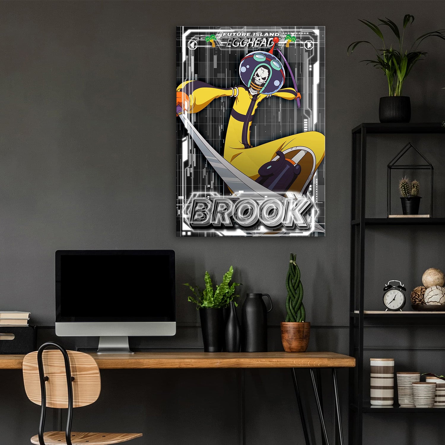 Brook_s Egghead Island Stance - One Piece Metal Poster Media 4