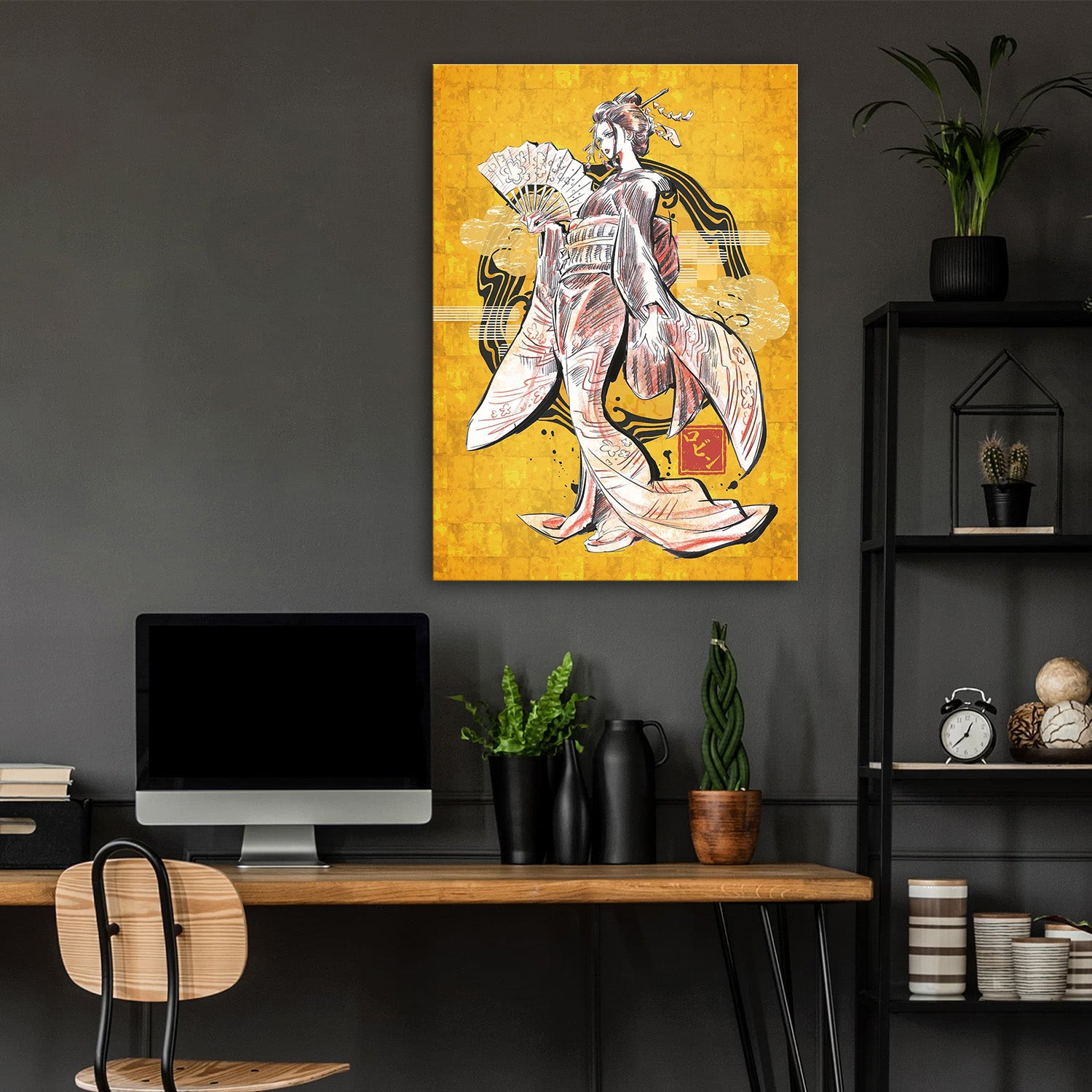Nico Robin Japanese Keikaku - One Piece Metal Poster Media 4