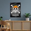 Jolly Rogers Straw Hat Crew - One Piece Metal Poster Media 3