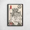 Brook Ukiyo-e - One Piece Metal Poster Media 1