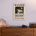 Dracule Mihawk Wanted - One Piece Metal Poster Media 5
