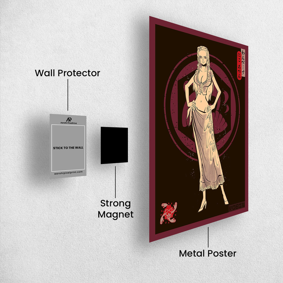 Nico Robin Kamon - One Piece Metal Poster Media 1