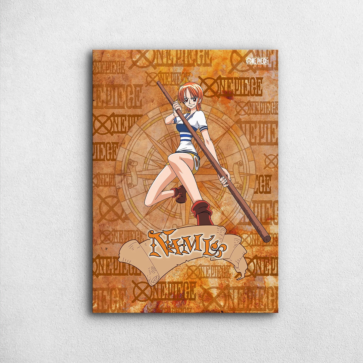 Nami - One Piece Metal Poster Media 1