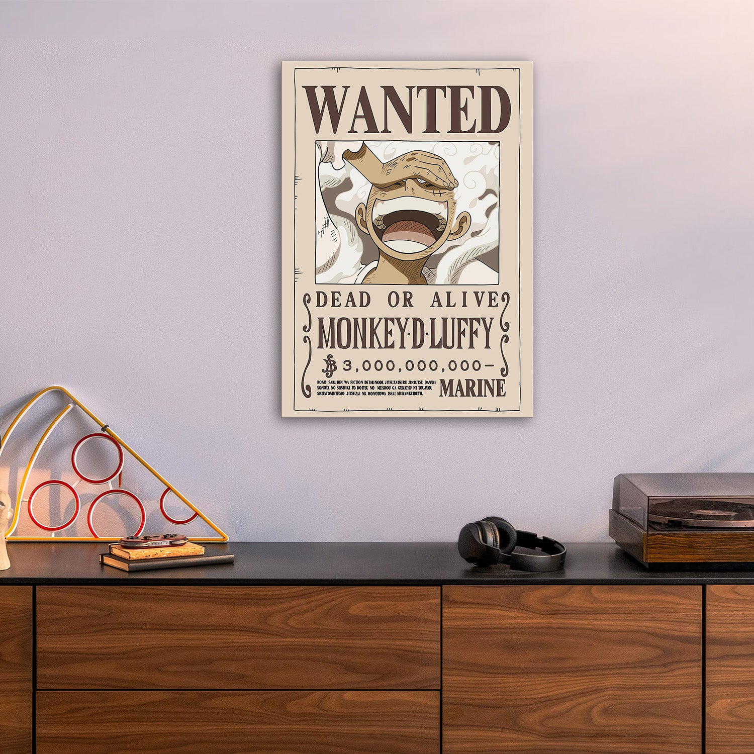 Monkey D. Luffy Wanted after Wano - One Piece Metal Poster Media 5