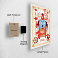 Jinbe Chinese Horse Year - One Piece Metal Poster Media 2