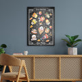One Piece Straw Hat Crew Sweets Chalkboard - One Piece Metal Poster Media 3