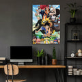 One Piece_ Dressrosa Grand Alliance - One Piece Metal Poster Media 4