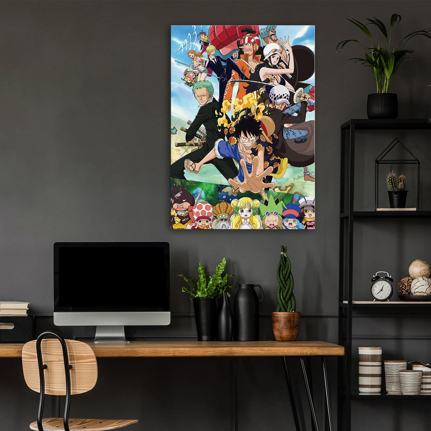 One Piece_ Dressrosa Grand Alliance - One Piece Metal Poster Media 4
