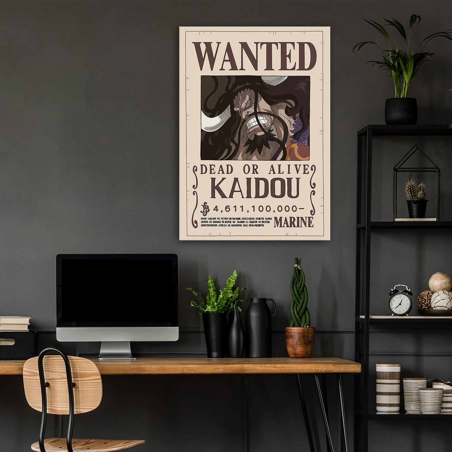 Kaidou Wanted - One Piece Metal Poster Media 4