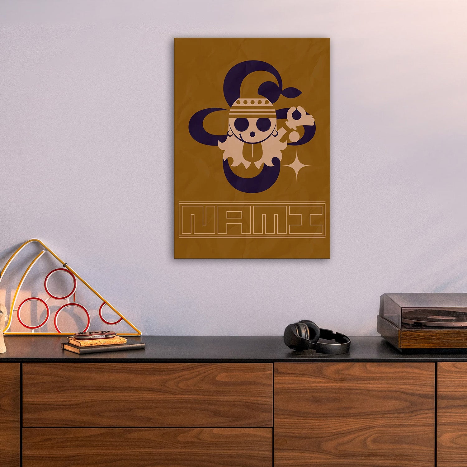 Nami Flag - One Piece Metal Poster Media 5