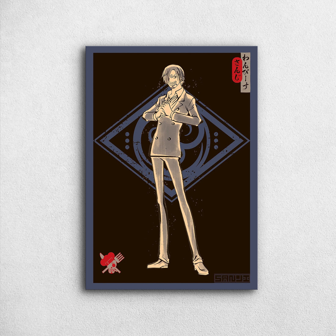 Sanji Kamon - One Piece Metal Poster Media 1