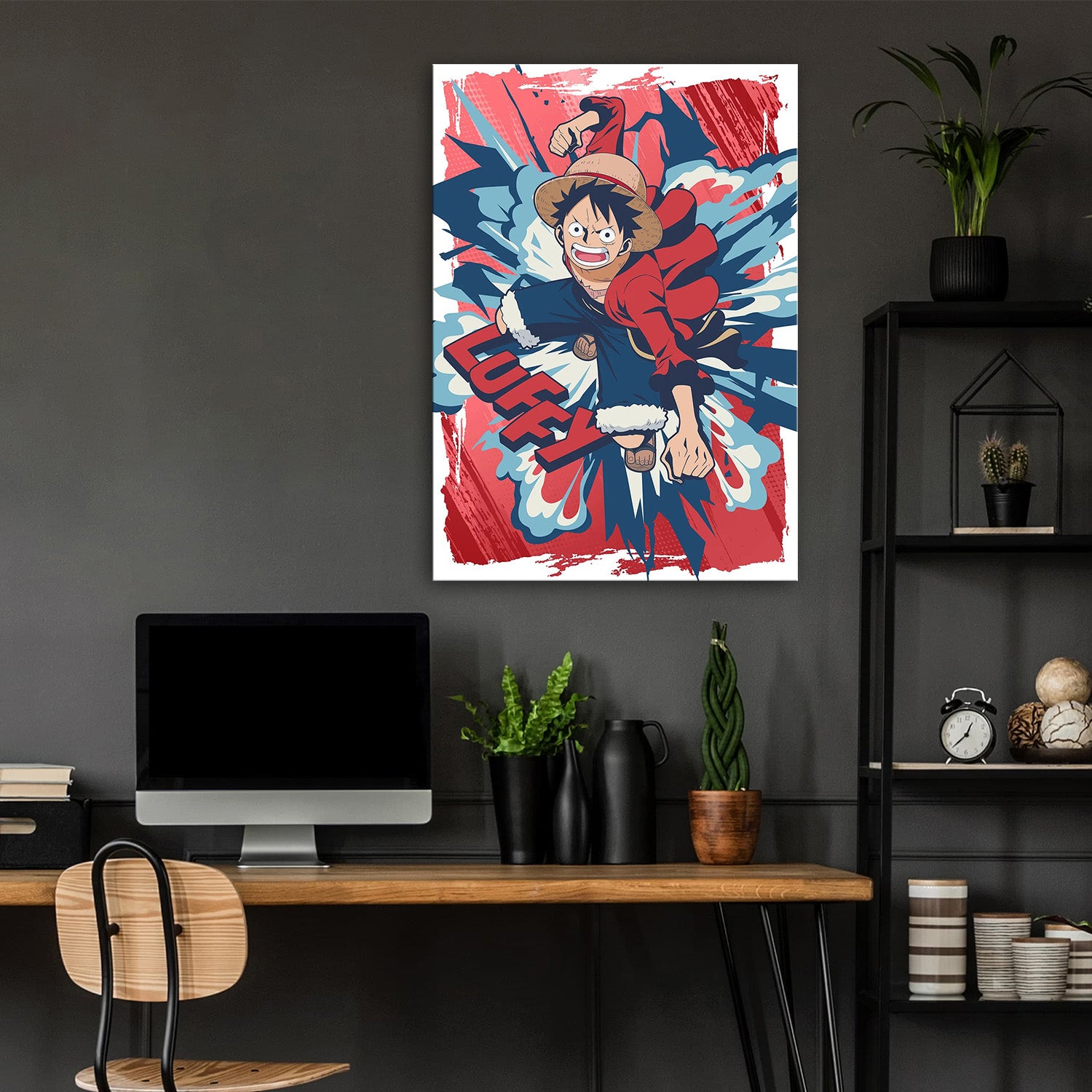 Monkey D. Luffy Effects - One Piece Metal Poster Media 4