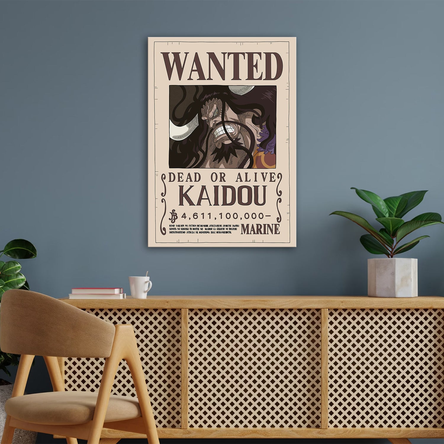 Kaidou Wanted - One Piece Metal Poster Media 3