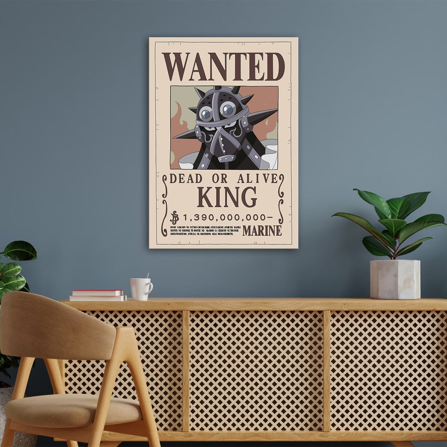 King Wanted - One Piece Metal Poster Media 3