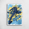 Sanji Effects - One Piece Metal Poster Media 1