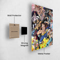 One Piece_ Grand Line Character Collage - One Piece Metal Poster Media 2