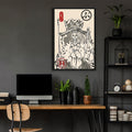 Brook Ukiyo-e - One Piece Metal Poster Media 4