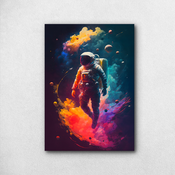 Cosmic Drift - Poster by Aarohi PixelPrint