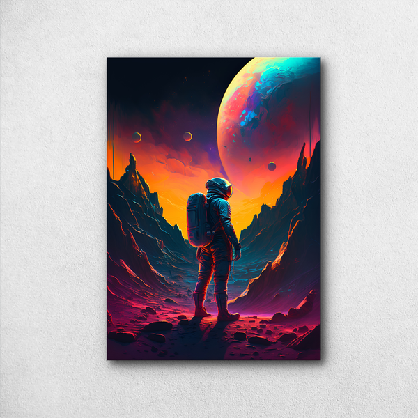 Celestial Voyager - Poster by Aarohi PixelPrint