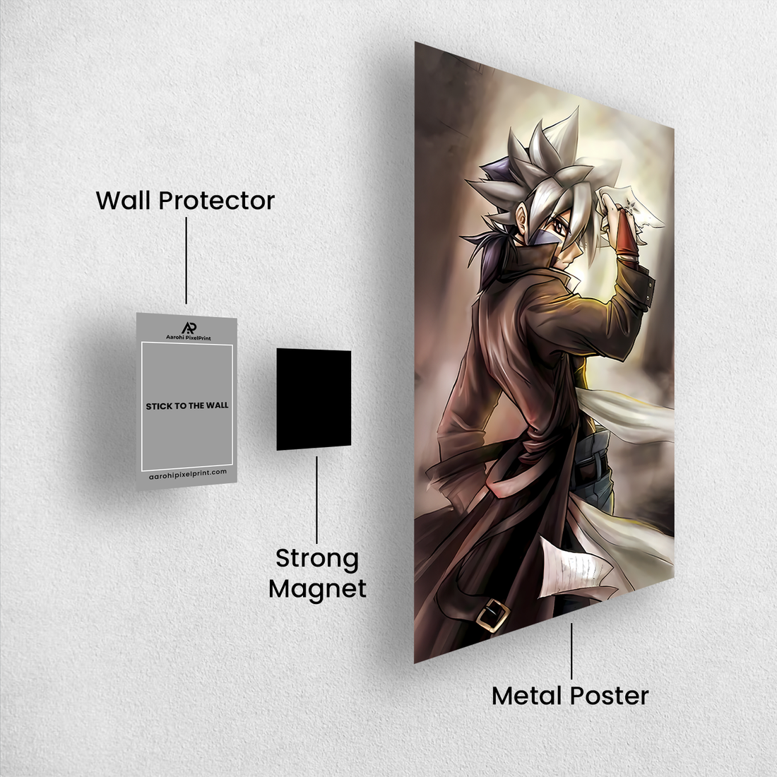 Beyblade Ryuga Rogue Legend Metal Poster – The Shadow’s Gambit