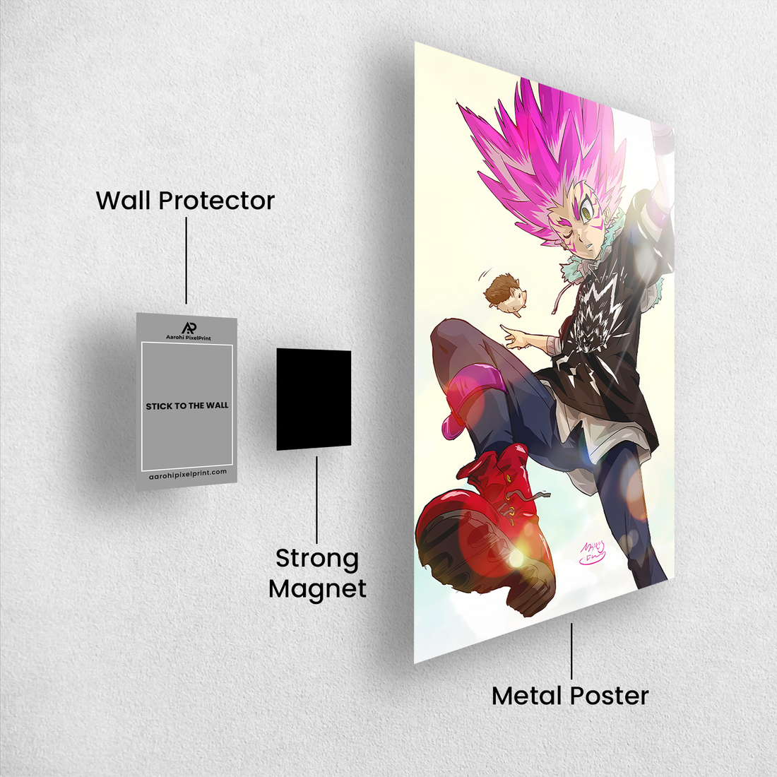 Beyblade Phi Metal Poster – Embrace the Chaos!
