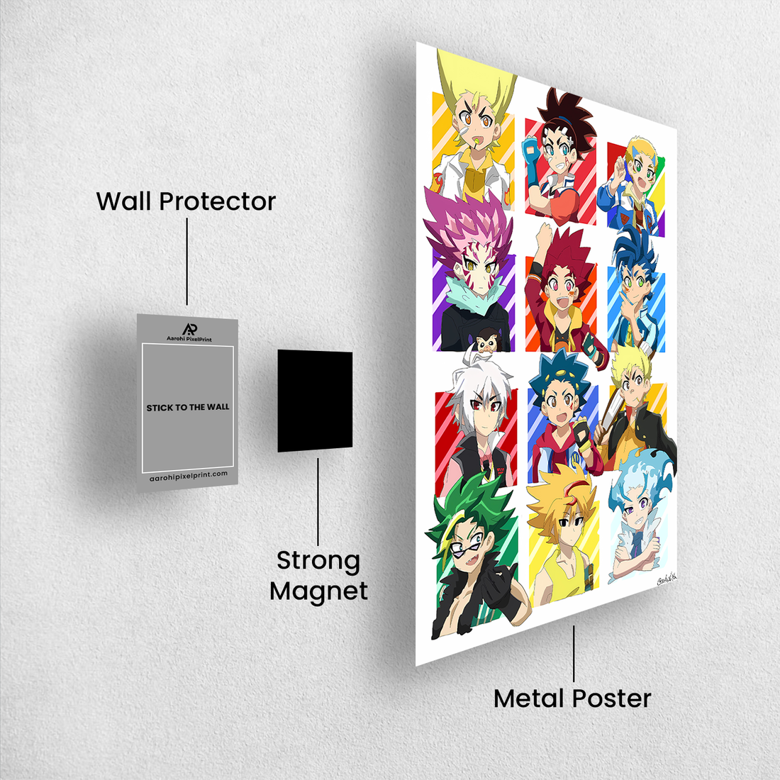 Beyblade All-Stars Metal Poster – Bladers United