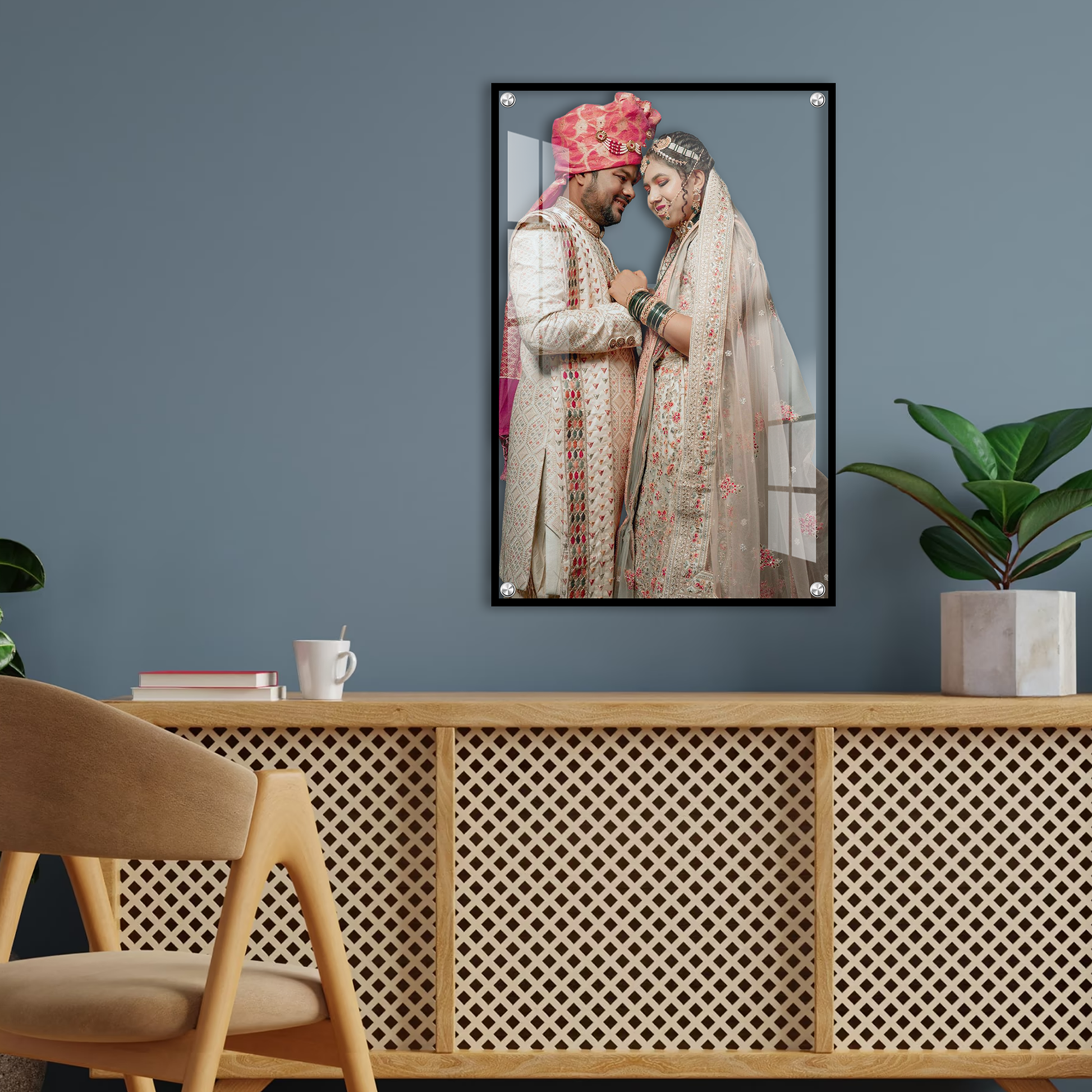 Clear Acrylic Photo Frame