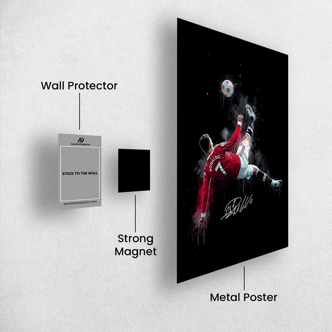 Cristiano Ronaldo “Legendary Bicycle Kick” Poster