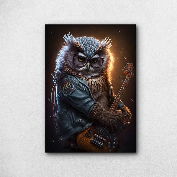 Hoot Chord - Poster by Aarohi PixelPrint