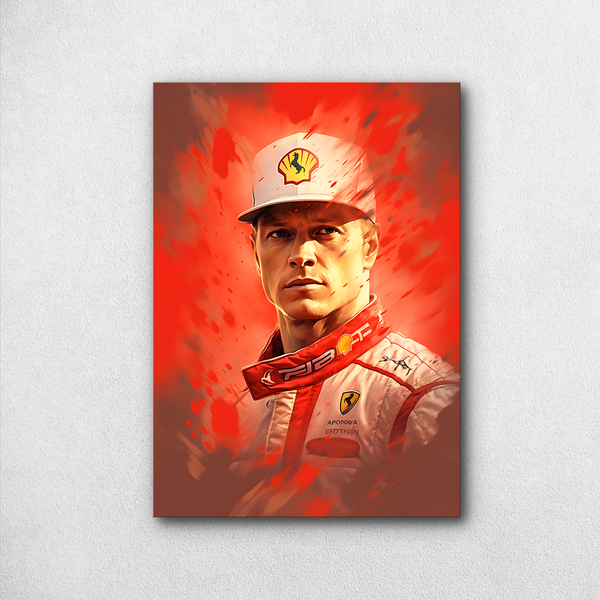 F1 Warrior - Poster by Aarohi PixelPrint