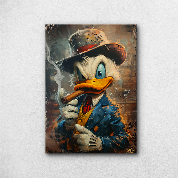 Scrooge McDuck - Poster by Aarohi PixelPrint
