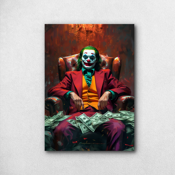 Joker's Fortune - Poster by Aarohi PixelPrint