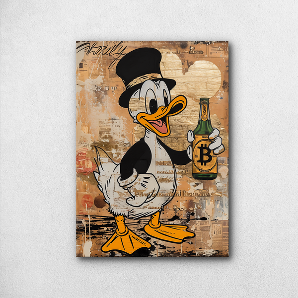 Crypto Quack - Poster by Aarohi PixelPrint