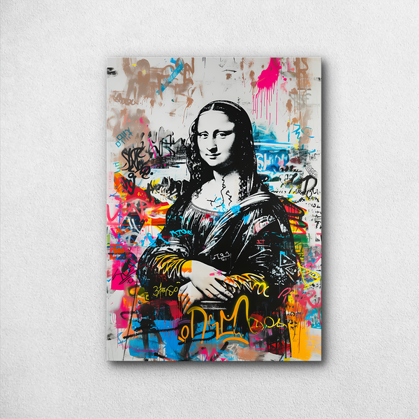 Mona Lisa Reloaded - Poster by Aarohi PixelPrint