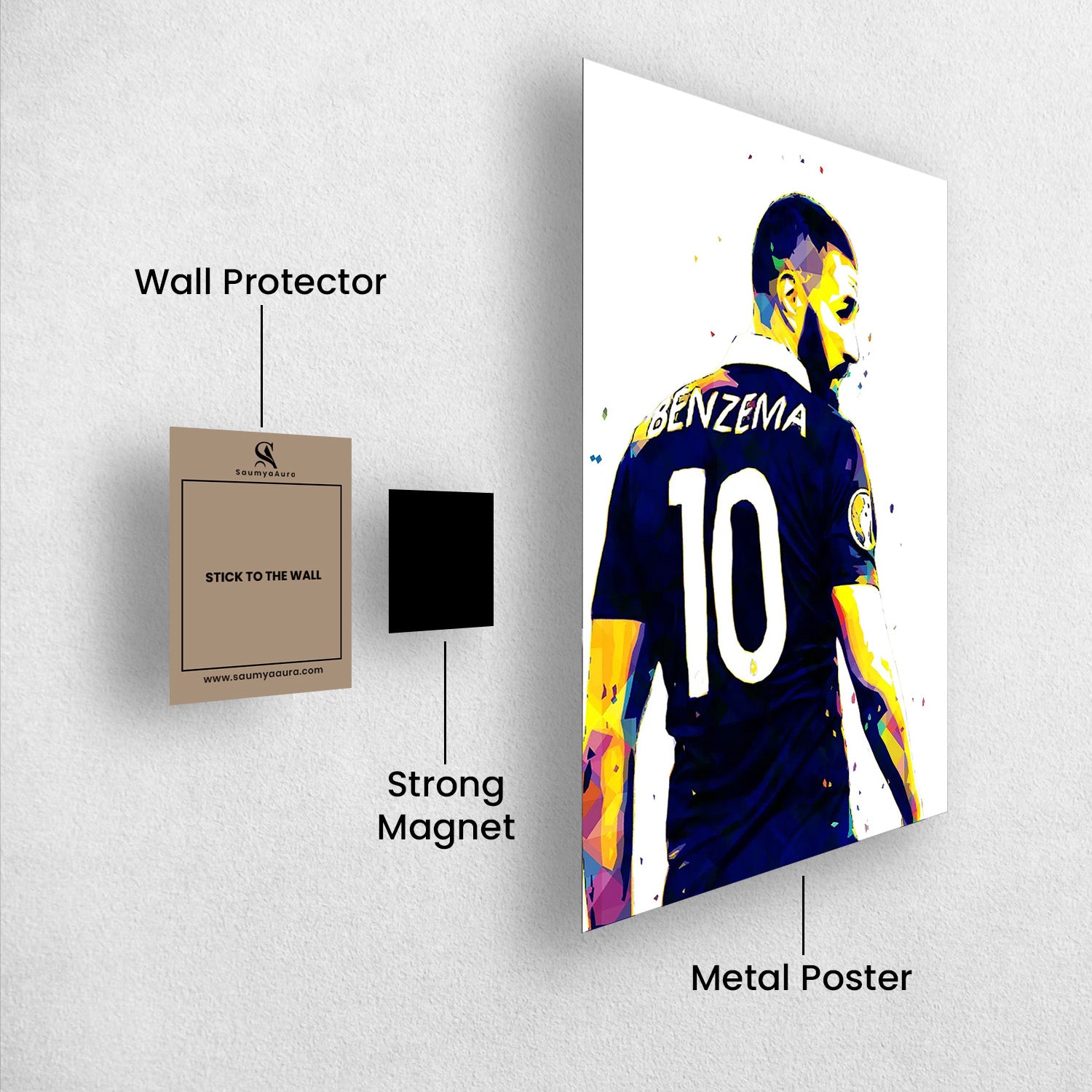 Karim Benzema – The Silent Killer | France No.10 Poster