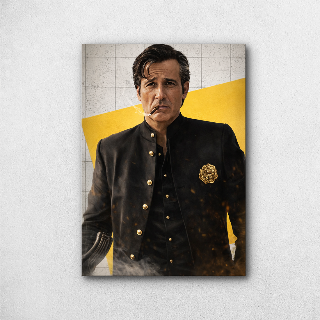 Rehman Dakait Metal Poster - Aarohi PixelPrint - Poster by Aarohi PixelPrint