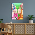 Iconic Moments Brushed Rebecca _amp_ Vivi - One Piece Metal Poster Media 3