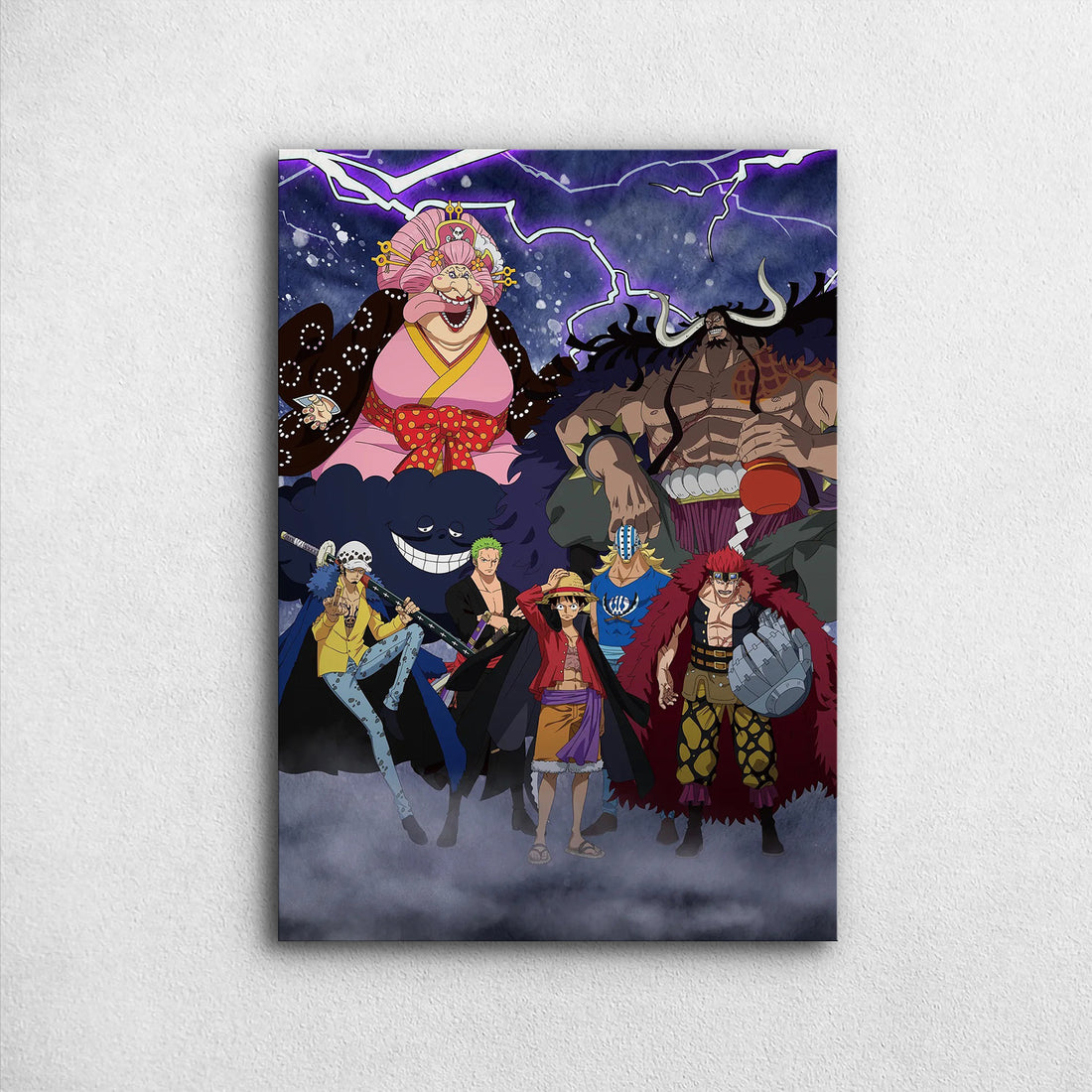 One Piece_ Epic Wano Battle - One Piece Metal Poster Media 1