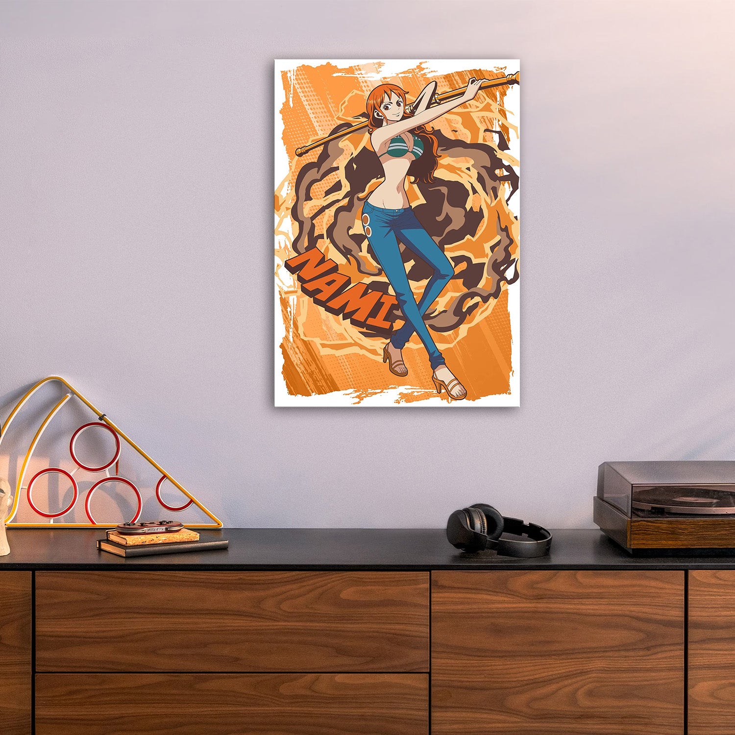 Nami Effects - One Piece Metal Poster Media 5